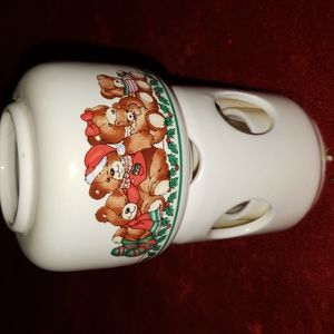 Holiday Bears Ceramic Potpourri Tealight Room Scenter